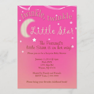 Invitación Centelleo, centelleo, poca estrella