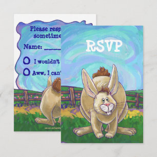 Invitación Centro de Fiesta de Conejo