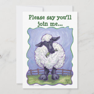 Invitación Centro de Fiesta de ovejas