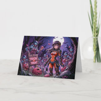 Invitación Cerebros de Zombies para Halloween Truco o Trato