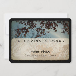 Invitación Ceremonia conmemorativa del entierro del vintage