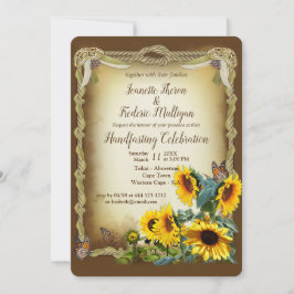 Invitación Ceremonia de ayuno - Amarrando el nudo