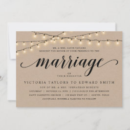 Invitación Ceremonia de Bodas de la Iglesia, Alojamiento de p