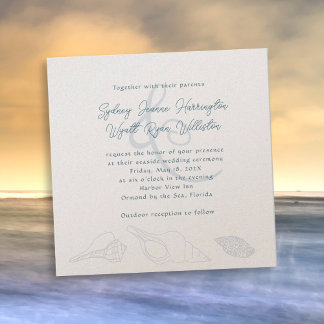 Invitación Ceremonia de Bodas tradicionales ilustradas
