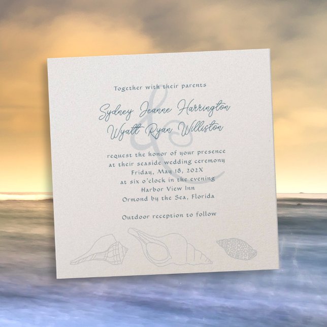 Invitación Ceremonia de Bodas tradicionales ilustradas (Subido por el creador)