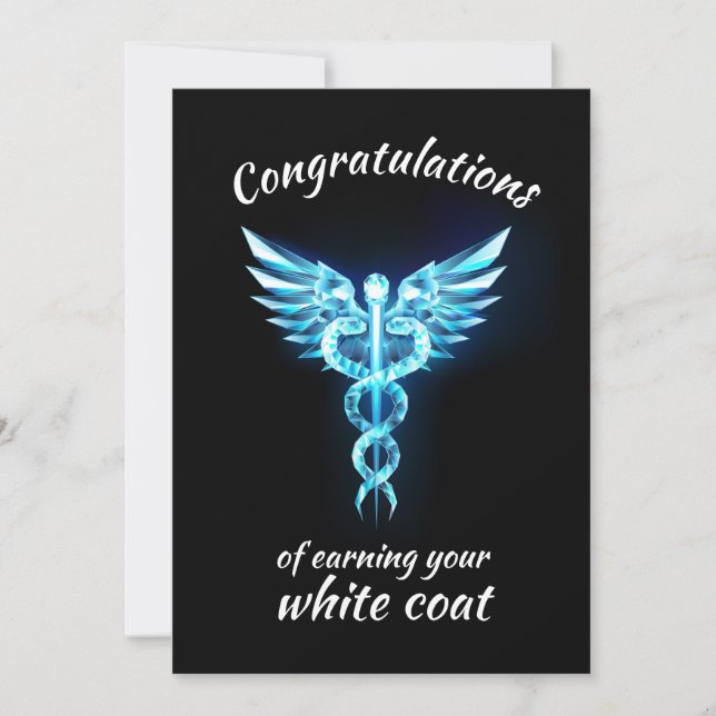 Invitación Ceremonia de Cocina Blanca Crystal Medical (Anverso)