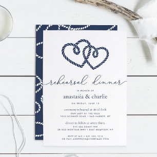 Invitación Ceremonia de Corazones Conocidos Ensayo e Invitaci