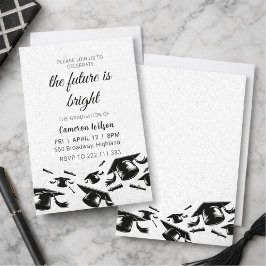 Invitación Ceremonia de graduación "El futuro es brillante"