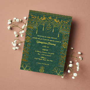 Invitación Ceremonia de Janeu en Upanayanam, alias Hindu Holy