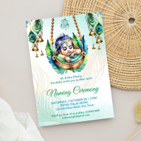 Ceremonia de nombramiento de Namkaran de Krishna b