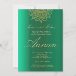 Invitación Ceremonia de Nomenclatura de Nombramientos de Bebé