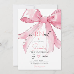 Invitación Ceremonia de Nurse Pinning