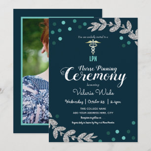 Invitación Ceremonia de posgrado de Confetti LPN