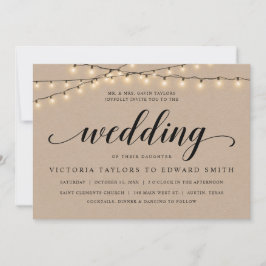 Invitación Ceremonia del Boda de la Iglesia, Alojamiento de l