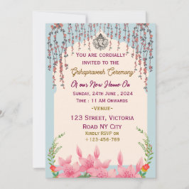 Invitación Ceremonia Grihapravesh