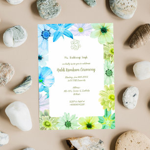Invitación Ceremonia Haldi Kumkum