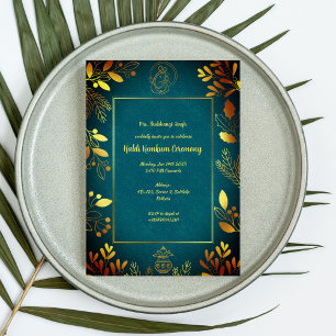 Invitación Ceremonia Haldi Kumkum