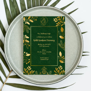 Invitación Ceremonia Haldi Kumkum