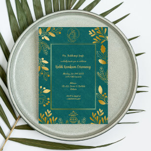 Invitación Ceremonia Haldi Kumkum