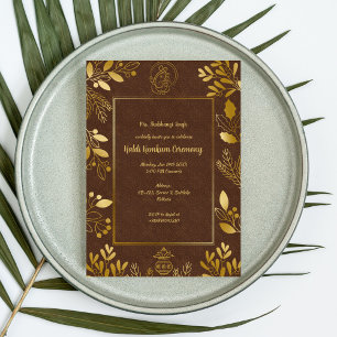 Invitación Ceremonia Haldi Kumkum