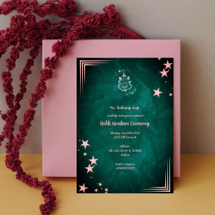 Invitación Ceremonia Haldi Kumkum