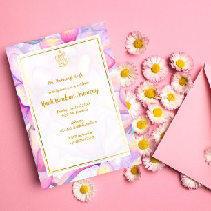 Invitación Ceremonia Haldi Kumkum