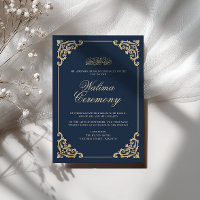 Ceremonia Walima Antigua Vintage Barroca Marina Az