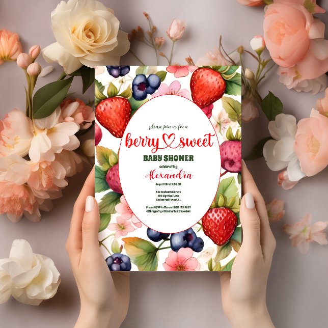 Invitación Cereza de fresa colorida (Subido por el creador)