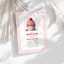 Cereza en la parte superior: Baby Shower