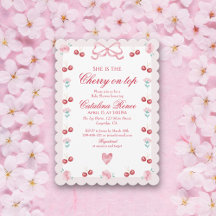 Cerezo dulce sobre el rojo rosado superior