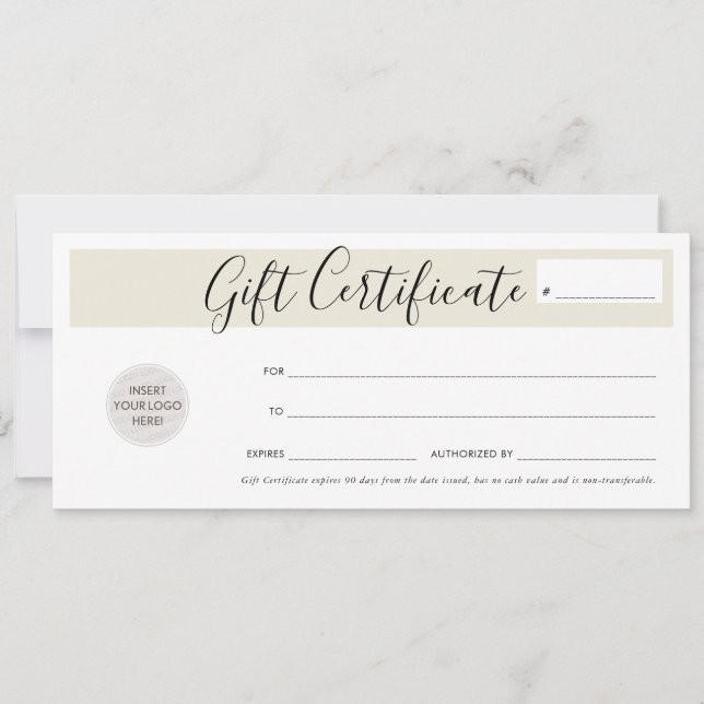 INVITACIÓN CERTIFICADO DE REGALO DE GALA (Anverso)