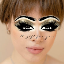 Certificado de regalo Maquillaje de extensión de l