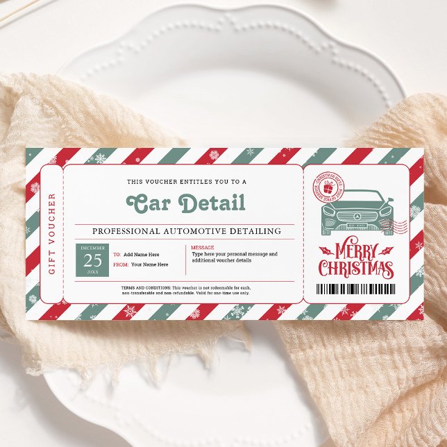 Invitación Certificado de regalo para Navidades que desconect (Subido por el creador)