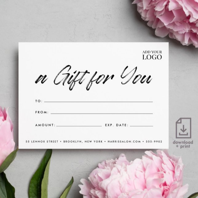Invitación Certificado de regalo para pequeñas empresas de Mo (Subido por el creador)