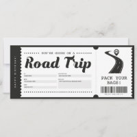 Certificado de Vale de Regalo de Viaje Sorpresa