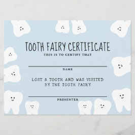 Invitación Certificado del ratoncito Pérez