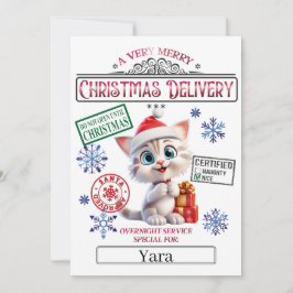 Invitación Certificado oficial de lista de Niza de Santa Navi