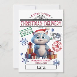 Invitación Certificado oficial de lista de Niza de Santa Navi