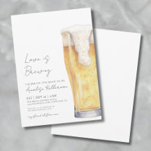 Cerveza Love Is Brewing: Despedida de soltera