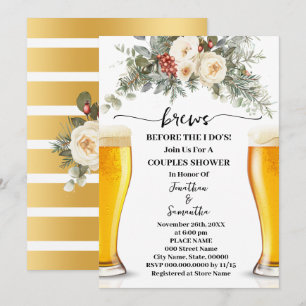 Invitación Cervezas de Invierno Antes de que Me Case Regalo p