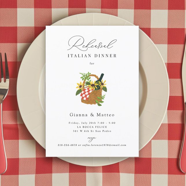 Invitación Cesta de picnic de ensayo (Subido por el creador)