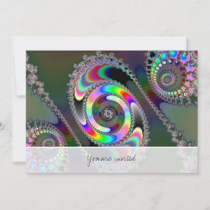 Invitación Chainsaw - Fractal