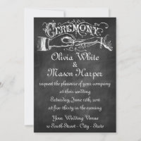Chalk de la ceremonia de la boda de la cosecha