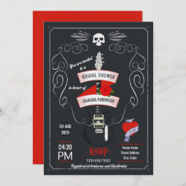 Invitación Chalkboard Bridal Shower