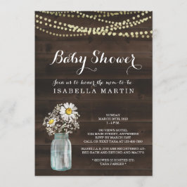 Invitación Chamomile Daisy Baby Shower - Neutral de género