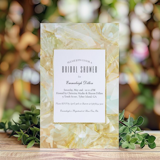 Invitación Champagne Burst Cristal Despedida de Soltera (Subido por el creador)