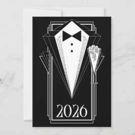 Invitación Champagne de etiqueta
