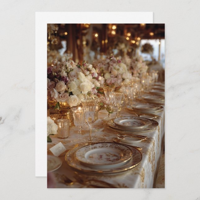 Invitación Champagne y Years | Efervescente (Anverso / Reverso)