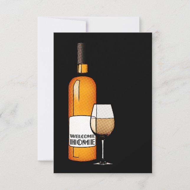 Invitación champán de bienvenida (Anverso)