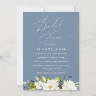 Invitación Champán Floral Despedida de Soltera